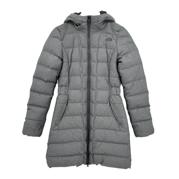 The North Face Jackets & Blazers - The North Face Metropolis Parka Gray Women XS Goose Down Hooded Puffer Jacket